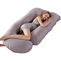 Los mejores  - ARNTY Almohada Embarazada Dormir-Almohada de Maternidad Forma u-Embarazo Almohada de Cuerpo Mejorar Sueño- con Funda…
